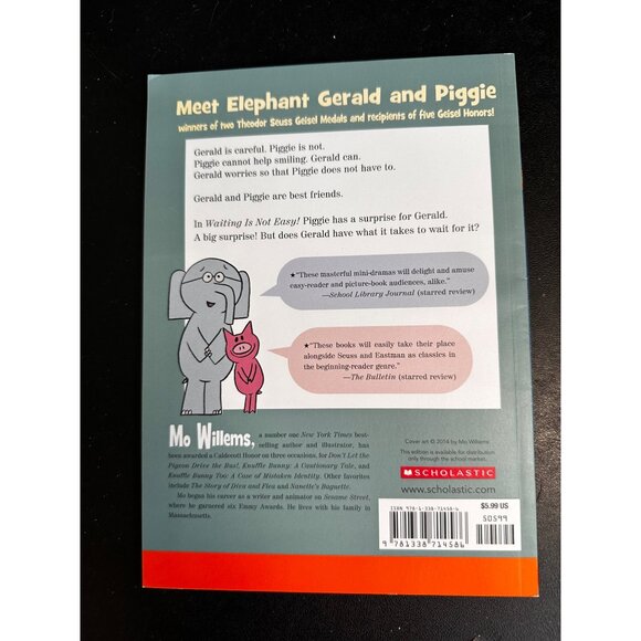 Lot of 3 Mo Willems Books Pigeon wants a Puppy Elephant and Piggie I Lost My Too - Picture 3 of 14